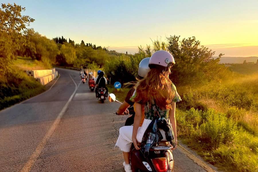 Sunset Vespa Tour