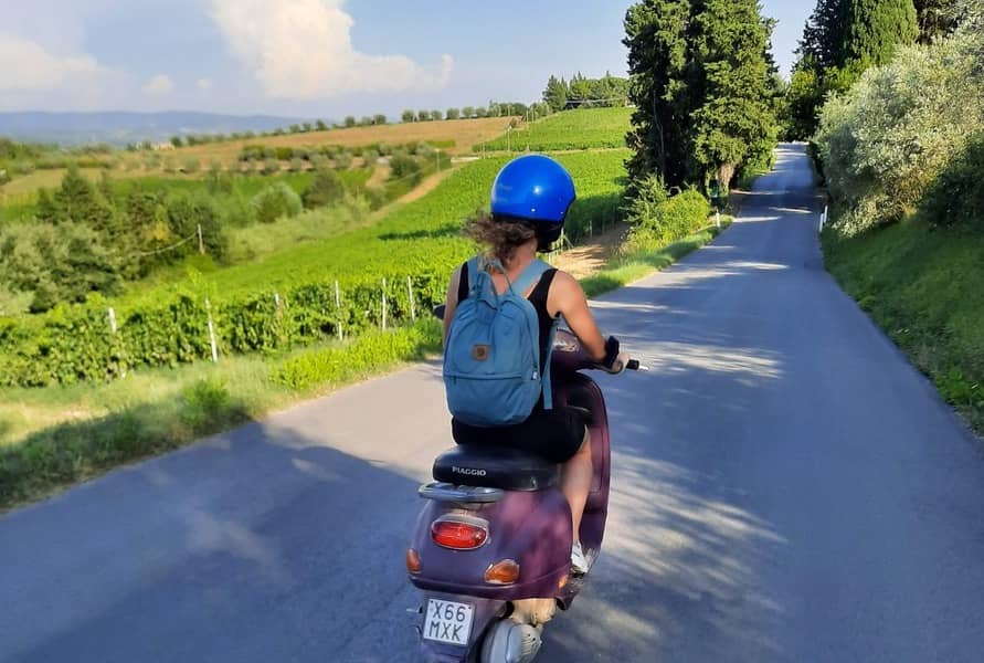 Views and driving the Vespa