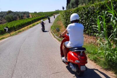 Half day vespa tour